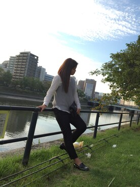 沙羅さん（レディース・162cm）の秋コーディネート