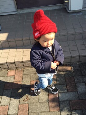 utaさん（キッズ・80cm）の秋コーディネート