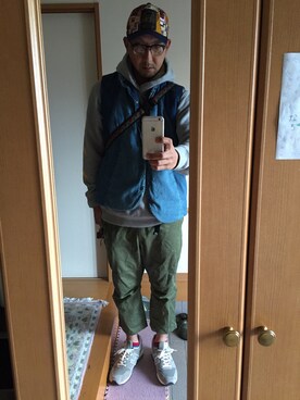 UEさん（メンズ・175cm）の冬コーディネート