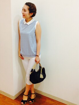 mayukoさん(レディース・170cm)の夏コーディネート