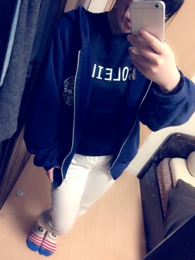 あみ。さん（レディース・156cm）の冬コーディネート