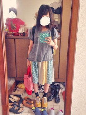 takaさん（レディース・159cm）の夏コーディネート