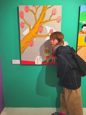 花井咲子さん（レディース・163cm）の冬コーディネート