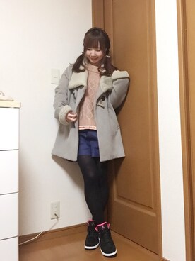 「WEAR BOOK CAFE」｜☺︎さん（レディース・156cm）の冬コーディネート