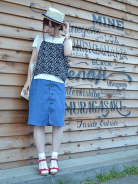 ☺︎さん（レディース・156cm）の夏コーディネート