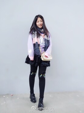 「xg（エックスジー）のアイテム」を使った、豆der酱_QvQさん（レディース・158cm）の秋コーディネート