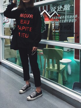 ooahzさん（レディース・165cm）の冬コーディネート