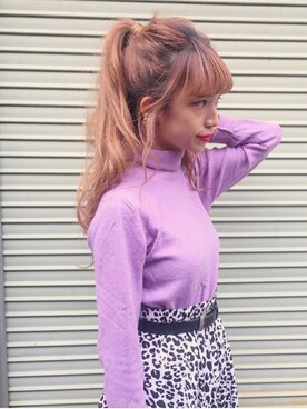 「アイテム（その他）」を使った、中谷愛さん（レディース・158cm・20代）の秋コーディネート