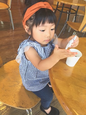 maripppee___さん（キッズ・90cm）の秋コーディネート