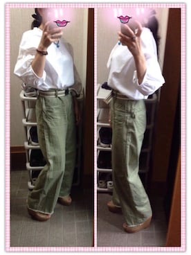 「LOAVES（ローヴス）のアイテム」を使った、himamaru。さん（レディース・152cm）の夏コーディネート