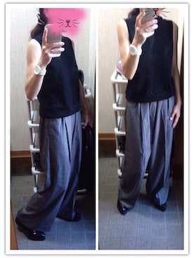 「BACKS（バックス）のアイテム（腕時計）」を使った、himamaru。さん（レディース・152cm）の夏コーディネート