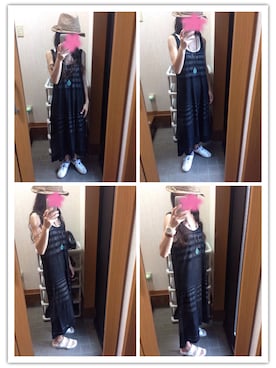 「BACKS（バックス）のアイテム（腕時計）」を使った、himamaru。さん（レディース・152cm）の夏コーディネート