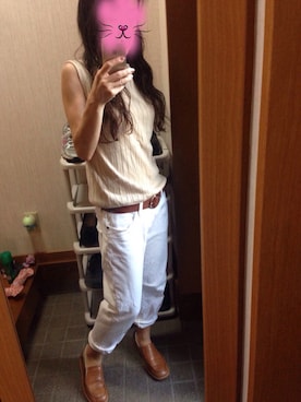 「wilson（ウィルソン）のアイテム」を使った、himamaru。さん（レディース・152cm）の夏コーディネート