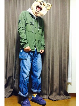 UKさん（メンズ・171cm）の春コーディネート