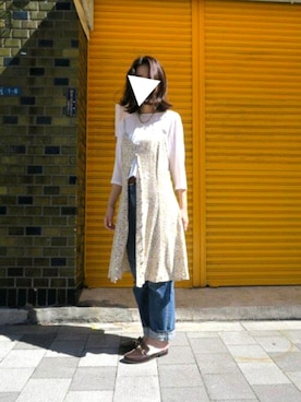 「flower（フラワー）のアイテム（ワンピース/ドレス）」を使った、Esmeralda（エスメラルダ）さん（レディース・160cm）の夏コーディネート