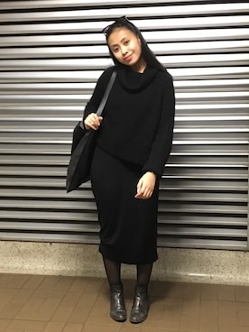 「UNKNOWN.（アンノウン）のアイテム（スウェット）」を使った、Tiffany  |  티파니さん（レディース・157cm）の秋コーディネート