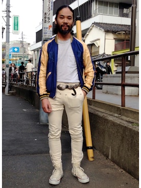 BEAMS BUYER TANY 谷篤人さん（メンズ・168cm）の春コーディネート