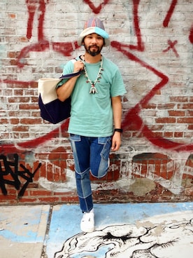 BEAMS BUYER TANY 谷篤人さん（メンズ・168cm）の夏コーディネート