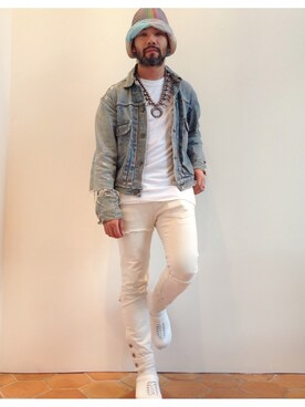 BEAMS BUYER TANY 谷篤人さん（メンズ・168cm）の夏コーディネート