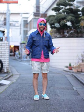 BEAMS BUYER TANY 谷篤人さん(メンズ・168cm)の春コーディネート