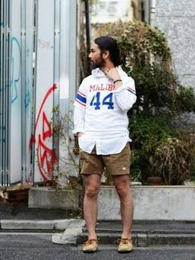 BEAMS BUYER TANY 谷篤人さん（メンズ・168cm）の春コーディネート