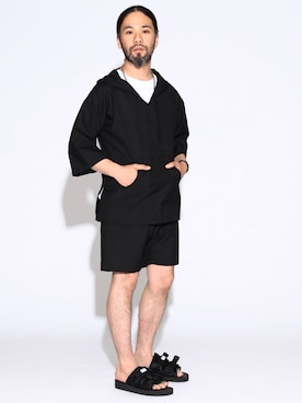 BEAMS BUYER TANY 谷篤人さん(メンズ・168cm)の夏コーディネート