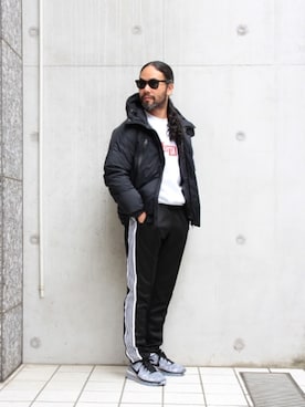 「BEAMS（ビームス）のアイテム（ダウンジャケット/コート）」を使った、BEAMS BUYER TANY 谷篤人さん（メンズ・168cm）の秋コーディネート