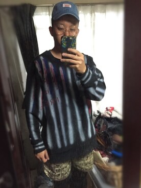 「goslowcaravan」｜「アイテム（キャップ）」を使った、jjtsbさん（メンズ・168cm）の秋コーディネート