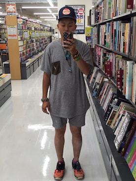 「Nike flyknit」｜jjtsbさん（メンズ・168cm）の夏コーディネート
