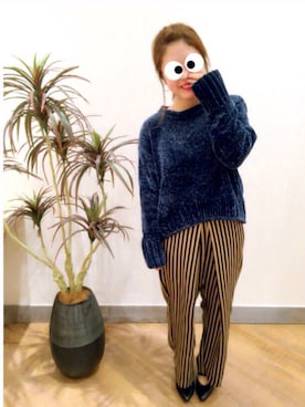 「三角」｜あかさん（レディース・150cm）の秋コーディネート
