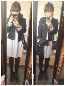 monさん（レディース・153cm）の冬コーディネート