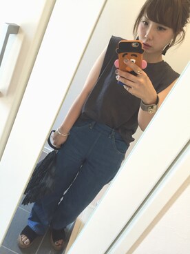 monさん（レディース・152cm）の夏コーディネート