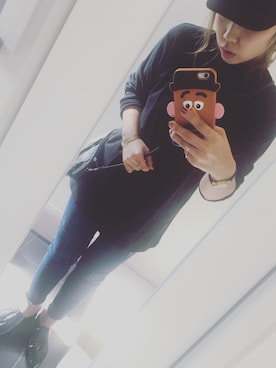 「XL」｜monさん（レディース・153cm）の秋コーディネート