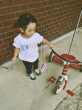 uru*さん（キッズ・80cm）の夏コーディネート