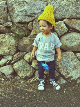 uru*さん（キッズ・80cm）の夏コーディネート