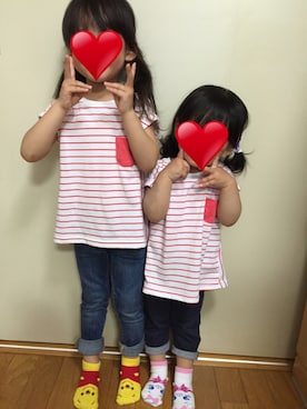❁さん(キッズ・100cm)の春コーディネート