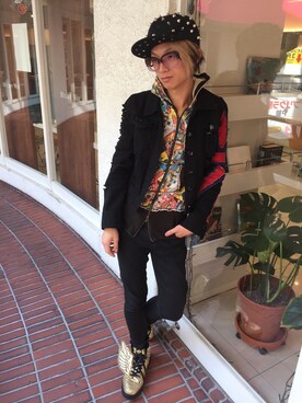 「ANAP（アナップ）のアイテム（パンツ）」を使った、SOUさん（メンズ・168cm）の秋コーディネート