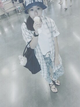 Jiachanglinさん（レディース・158cm）の夏コーディネート