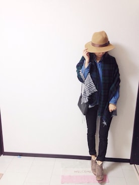 Naoさん（レディース・169cm）の秋コーディネート