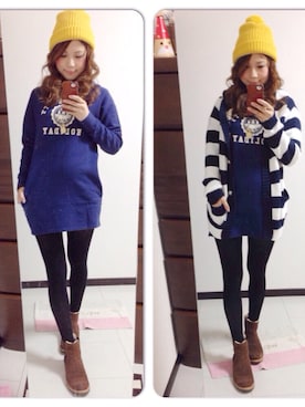 Naoさん（レディース・169cm）の冬コーディネート