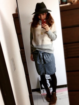 Naoさん(レディース・169cm)の冬コーディネート