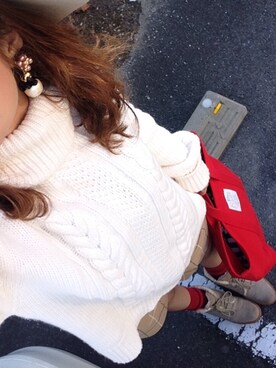 「Frederick（フレデリック）のアイテム（トップス）」を使った、Naoさん（レディース・169cm）の秋コーディネート