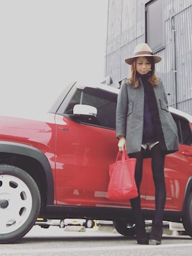 「Abel（アベル）のアイテム」を使った、Naoさん（レディース・169cm）の冬コーディネート