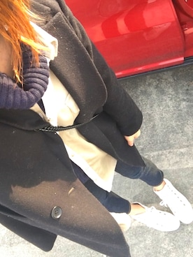 「Abel（アベル）のアイテム」を使った、Naoさん（レディース・169cm）の冬コーディネート