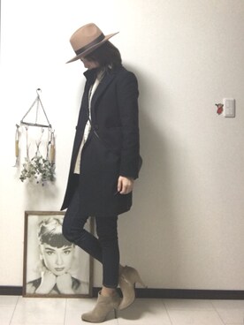 Naoさん（レディース・169cm）の冬コーディネート