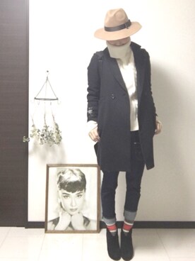 Naoさん（レディース・169cm）の冬コーディネート