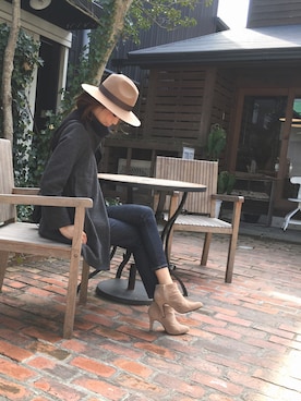 「Abel（アベル）のアイテム」を使った、Naoさん（レディース・169cm）の冬コーディネート