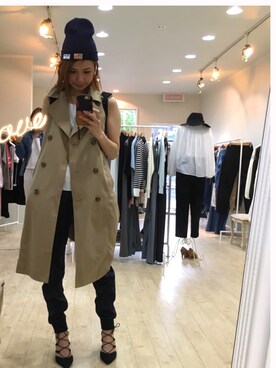 Naoさん（レディース・169cm）の春コーディネート