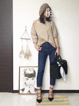 Naoさん（レディース・169cm）の秋コーディネート