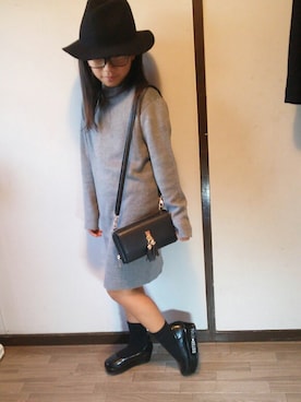 「AZUL by moussy（アズールバイマウジー）のアイテム（ワンピース/ドレス）」を使った、☆aira&ko-na☆さん（キッズ・128cm）の秋コーディネート